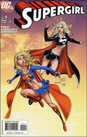 Supergirl (2005) issue 5-B Michael Turner & Ian Churchill Cover