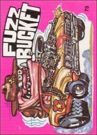 Fantastic Odd Rods: Series 1 (Base Set) card 79 Fuzz Bucket