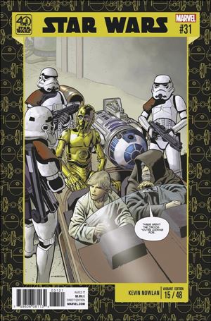 Star Wars (2015) issue 31-C Kevin Nowlan Star Wars 40th Anniversary Cover