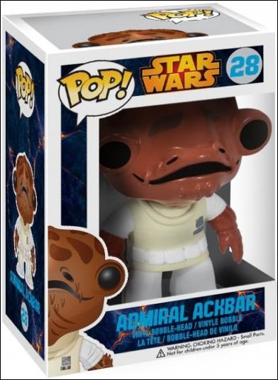 POP! Star Wars figure 28 Admiral Ackbar
