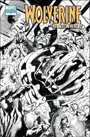 Wolverine: The Best There Is issue 1-E Bryan Hitch 1:100 Sketch Cover