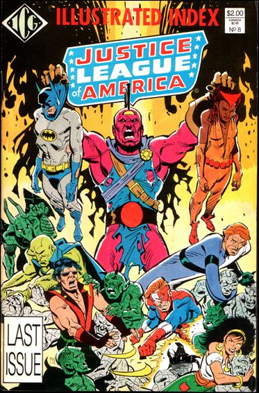 Official Justice League of America Index issue 8