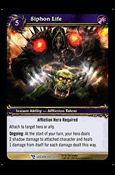 World of Warcraft: March of the Legion (Base Set) card 110 Siphon Life