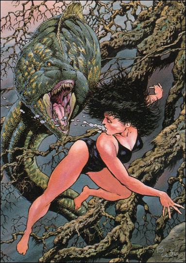 Bernie Wrightson II: More Macabre (Base Set) card 75 Moray Pattern