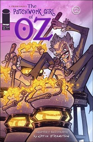 Patchwork Girl of Oz (2025) issue 2 Otis Frampton Cover