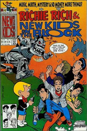 Richie Rich and the New Kids on the Block Cover Image 2