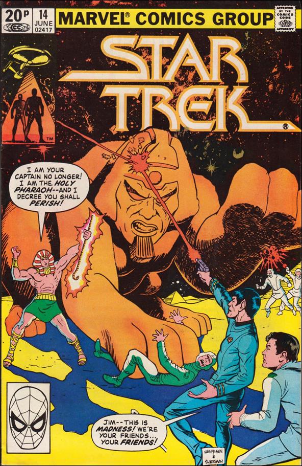 Star Trek (1980) issue 14-B UK Price Cover