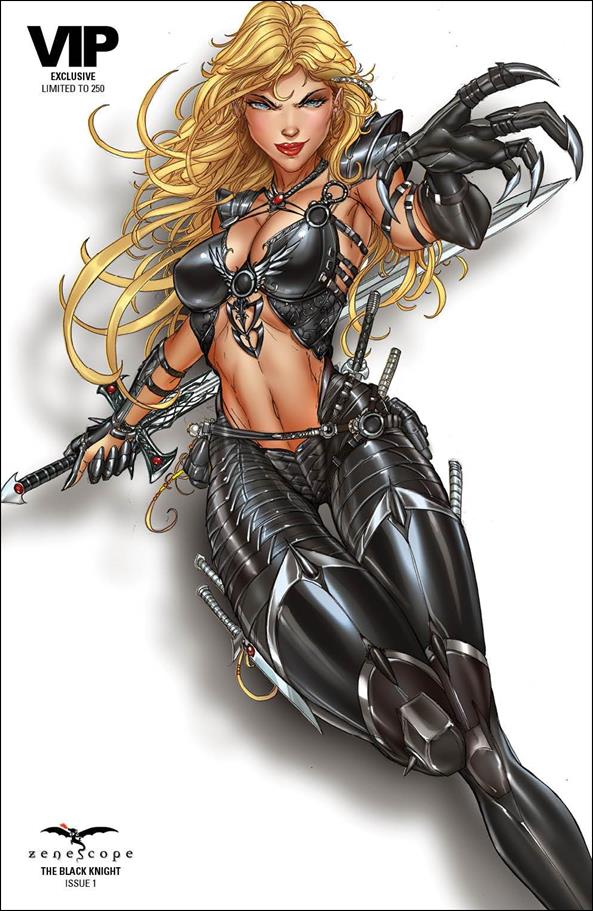 Black Knight (2018) issue 1-M Jamie Tyndall Exclusive VIP Cover 1/250