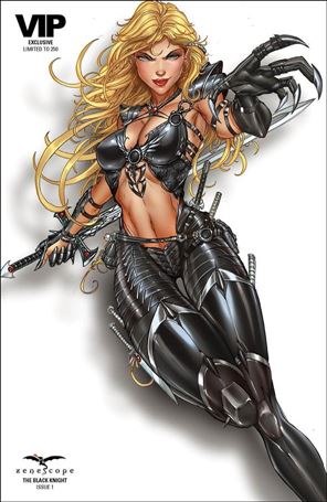 Black Knight (2018) issue 1-M Jamie Tyndall Exclusive VIP Cover 1/250