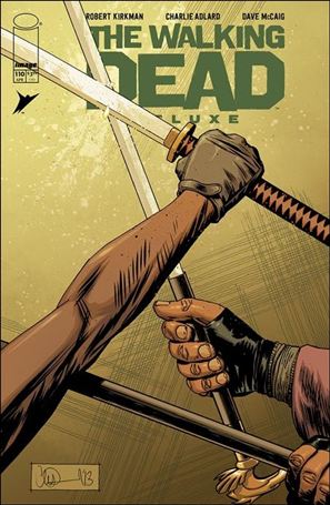 Walking Dead Deluxe issue 110-B Charlie Adlard Cardstock Cover