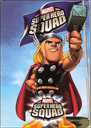 Marvel Super Hero Squad (Base Set) card 24 Thor