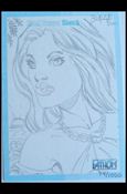 Michael Turner's Fathom (Sketch Card Subset) card Blaine-C Aspen III