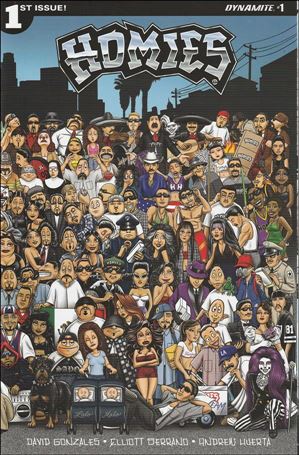 Homies issue 1-B David Gonzalez Cover