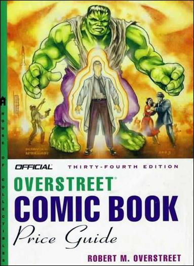 Official Overstreet Comic Book Price Guide issue 34-B John K. Snyder III's Banner to Hulk Cover