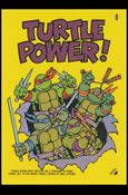 Teenage Mutant Ninja Turtles: Series 1 (Sticker Subset) card 8 Turtle Power!