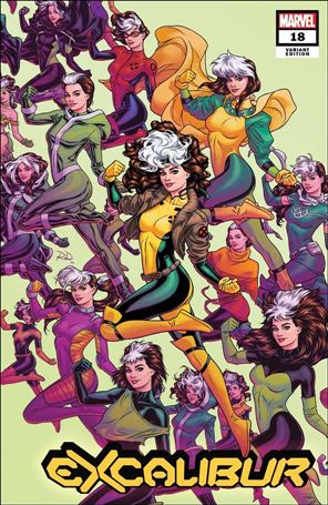 Excalibur (2019) issue 18-B Russell Dauterman 1:25 Cover
