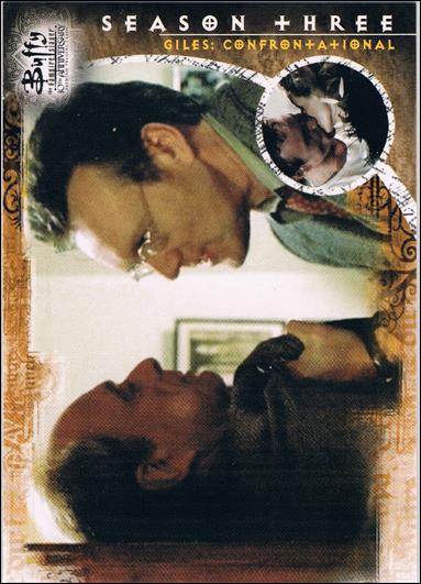 Buffy the Vampire Slayer: 10th Anniversary (Base Set) card 20 Giles: Confrontational