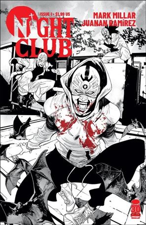 Night Club (2022) issue 1-B Juanan Ramirez Black & White Cover