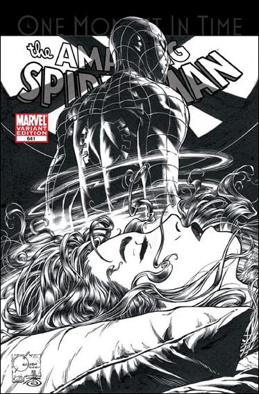 Amazing Spider-Man (1963) issue 641-D Joe Quesada 1:100 Black and White Cover