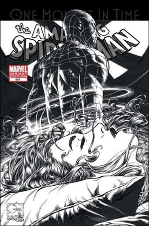 Amazing Spider-Man (1963) issue 641-D Joe Quesada 1:100 Black and White Cover