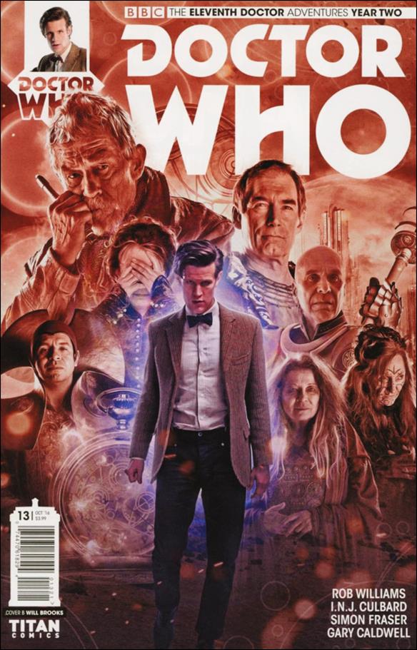Doctor Who: The Eleventh Doctor Year Two issue 13-B Will Brooks Subscription Photo Cover