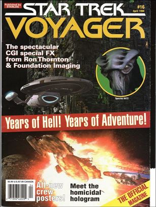 Official Star Trek: Voyager Magazine issue 16