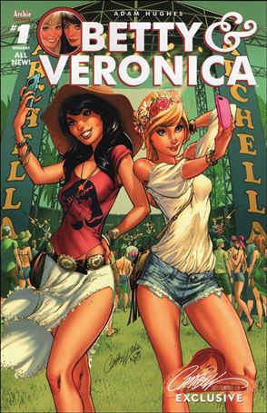 Betty and Veronica (2016) issue 1-YD J. Scott Campbell Stan Lee Collectibles Cover