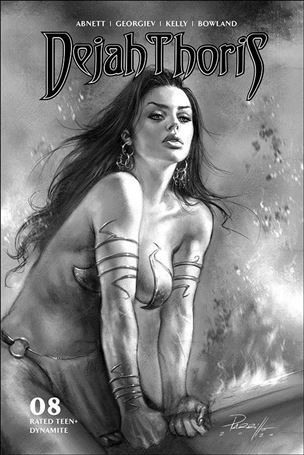 Dejah Thoris (2019) issue 8-H Lucio Parrillo 1:10 Black & White Cover
