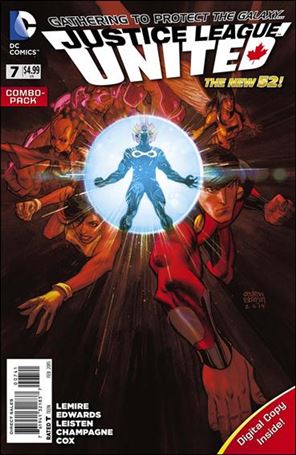 Justice League United issue 7-C Unbagged Andrew Robinson Cover Combo Pack