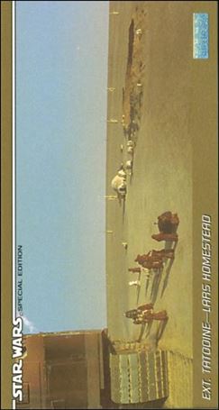 Star Wars Trilogy Special Edition Widevision  (Base Set) card 5 Ext. Tatooine - Lars Homestead