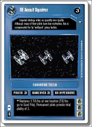 Star Wars: A New Hope Revised (Base Set) card 72 TIE Assault Squadron