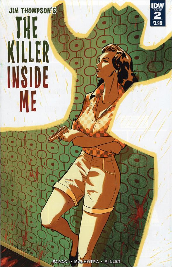Jim Thompson's the Killer Inside Me issue 2 Vic Malhotra Cover