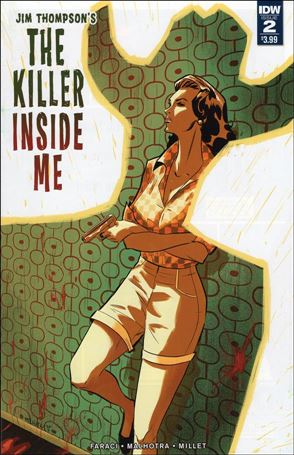 Jim Thompson's the Killer Inside Me issue 2 Vic Malhotra Cover