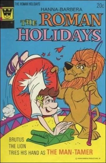 Roman Holidays issue 4-B Whitman Cover