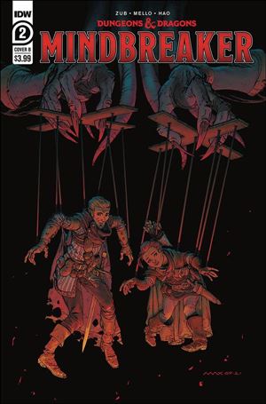 Dungeons & Dragons: Mindbreaker issue 2-B Max Davenport Cover