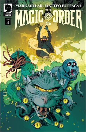 Magic Order 5 issue 4 Matteo Buffagni Cover