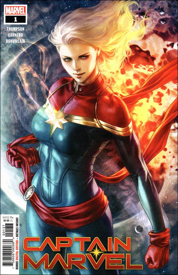 Captain Marvel (2019) issue 1-P Artgerm Wal-Mart Cover