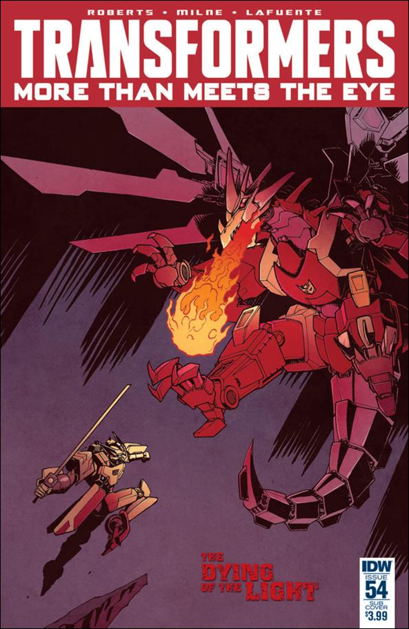Transformers: More Than Meets the Eye (2012) issue 54-B Nick Roche Subscription Cover