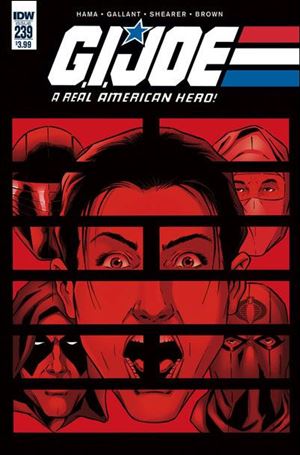 G.I. Joe: A Real American Hero issue 239 S L Gallant Cover