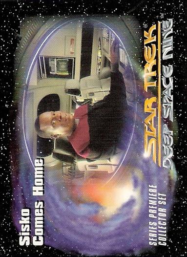 Star Trek: Deep Space Nine Series Premiere (Base Set) card 46 Sisko Comes Home