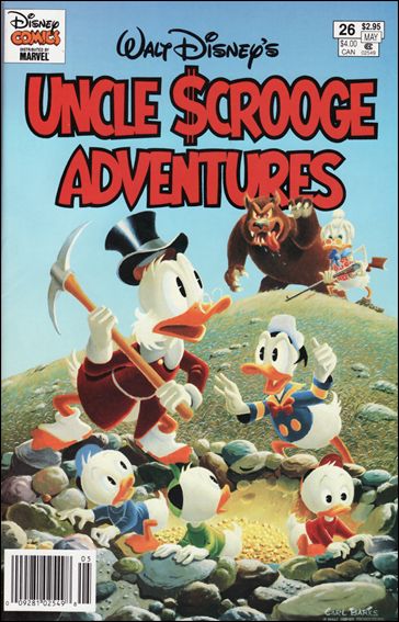 Walt Disney's Uncle Scrooge Adventures issue 26-B Marvel Cover