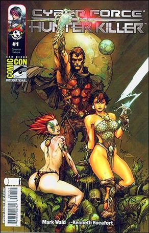 Cyberforce/Hunter-Killer issue 1-D San Diego Comic-Con Cover