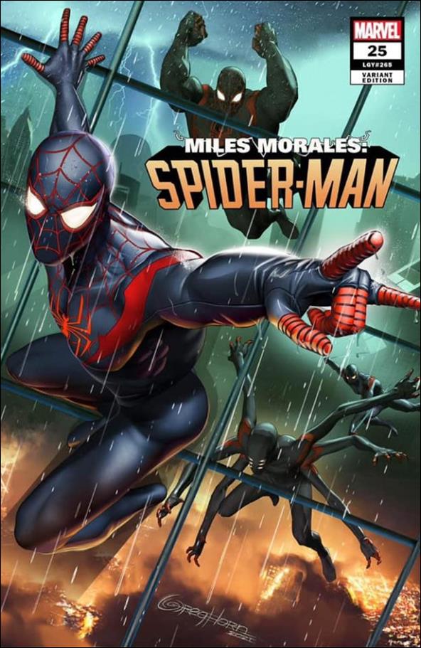 Miles Morales: Spider-Man (2018) issue 25-R Greg Horn 616 Comics/Bird City Comics Cover