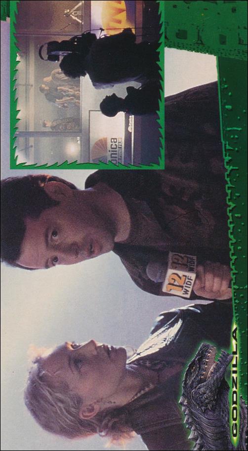 Godzilla Supervue (Base Set) card 35 Makeshift Message
