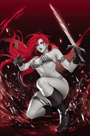 Red Sonja: Black White Red issue 6-M Leirix Li Virgin Cover