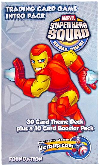 Super Hero Squad card 3-B Starter Deck - Iron Man