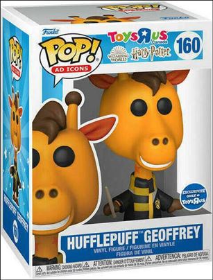 POP! Ad Icons figure 160 Hufflepuff Geoffrey Toys R Us Exclusive