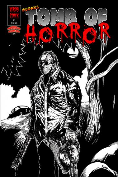 Blokes Tomb of Horror issue 1-B Monster Fest Jason Cover