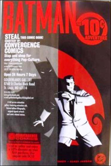 Batman: The 10-Cent Adventure issue 1-B Convergence Comics Cover