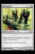 Magic the Gathering: Mirrodin (Base Set) card 167 Elf Replica